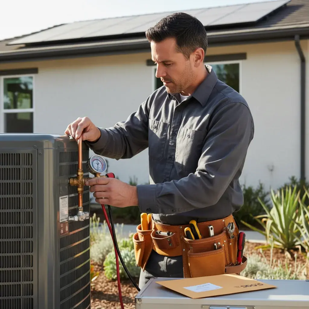 Heat pump rebate paperwork